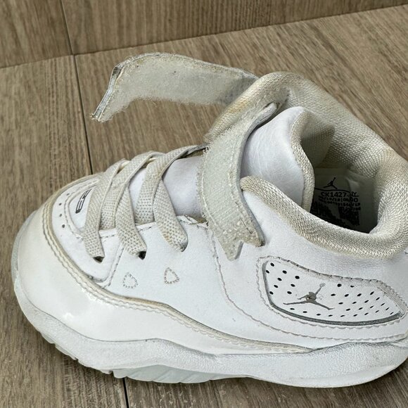Nike Air Jordan CK1427-100 B'Loyal Sneakers Infant Boys 5C Lace-up White - Picture 7 of 10